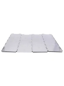 1 kính chắn gió bếp ngoài trời có thể gập lại 10 tấm kèm túi đựng - Bạc - Xem 2