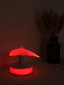 1pc Whale Design LED Desk Lamp - Multicolor - View 5