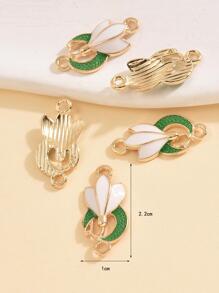 5入組/套女士創意花朵DIY配件用於DIY珠寶製作 - 彩色 - 查看 3