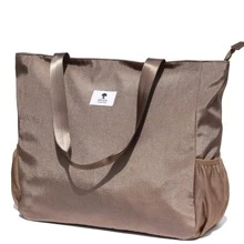 LARGE BEACH BAG Water Resistant Lightweight 20 inch Women Tote Bag for Gym Beach Travel Pool Yoga Nurse - 銅色 - 查看 6