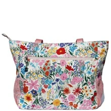 LARGE BEACH BAG Water Resistant Lightweight 20 inch Women Tote Bag for Gym Beach Travel Pool Yoga Nurse - 玫瑰紅 - 查看 2
