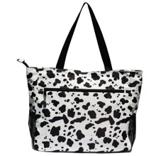 LARGE BEACH BAG Water Resistant Lightweight 20 inch Women Tote Bag for Gym Beach Travel Pool Yoga Nurse - 淺灰色 - 查看 8