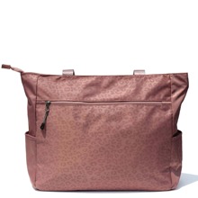 LARGE BEACH BAG Water Resistant Lightweight 20 inch Women Tote Bag for Gym Beach Travel Pool Yoga Nurse - 鏽棕色 - 查看 2