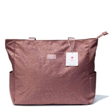 LARGE BEACH BAG Water Resistant Lightweight 20 inch Women Tote Bag for Gym Beach Travel Pool Yoga Nurse - 鏽棕色 - 查看 6
