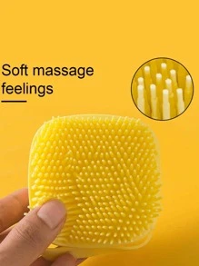 1 chiếc quà tặng cho người yêu chó/mèo bằng silicon mềm mại màu xanh lam và bàn chải tắm massage cho chó/mèo mẹ yêu thích dành cho người yêu chó và chó mẹ yêu thích & người yêu mèo và mèo mẹ yêu thích, bàn chải tắm massage tóc cho người yêu chó và chó mẹ yêu thích kèm hộp đựng gel tắm - Màu xanh lam - Xem 6