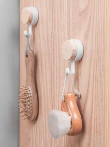 Self Adhesive Wall Hook Strong Without Drilling Coat Bag Bathroom Door Kitchen Towel Hanger Hooks Home Storage Accessories