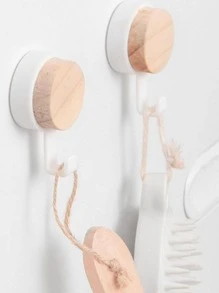 Self Adhesive Wall Hook Strong Without Drilling Coat Bag Bathroom Door Kitchen Towel Hanger Hooks Home Storage Accessories