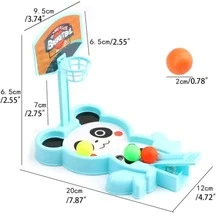 1 pieza Juegos interactivos con patrón de tigre con diseño de baloncesto creativo para casa - Amarillo - Ver 2