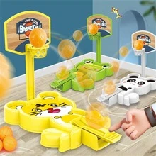 1 pieza Juegos interactivos con patrón de tigre con diseño de baloncesto creativo para casa - Amarillo - Ver 3
