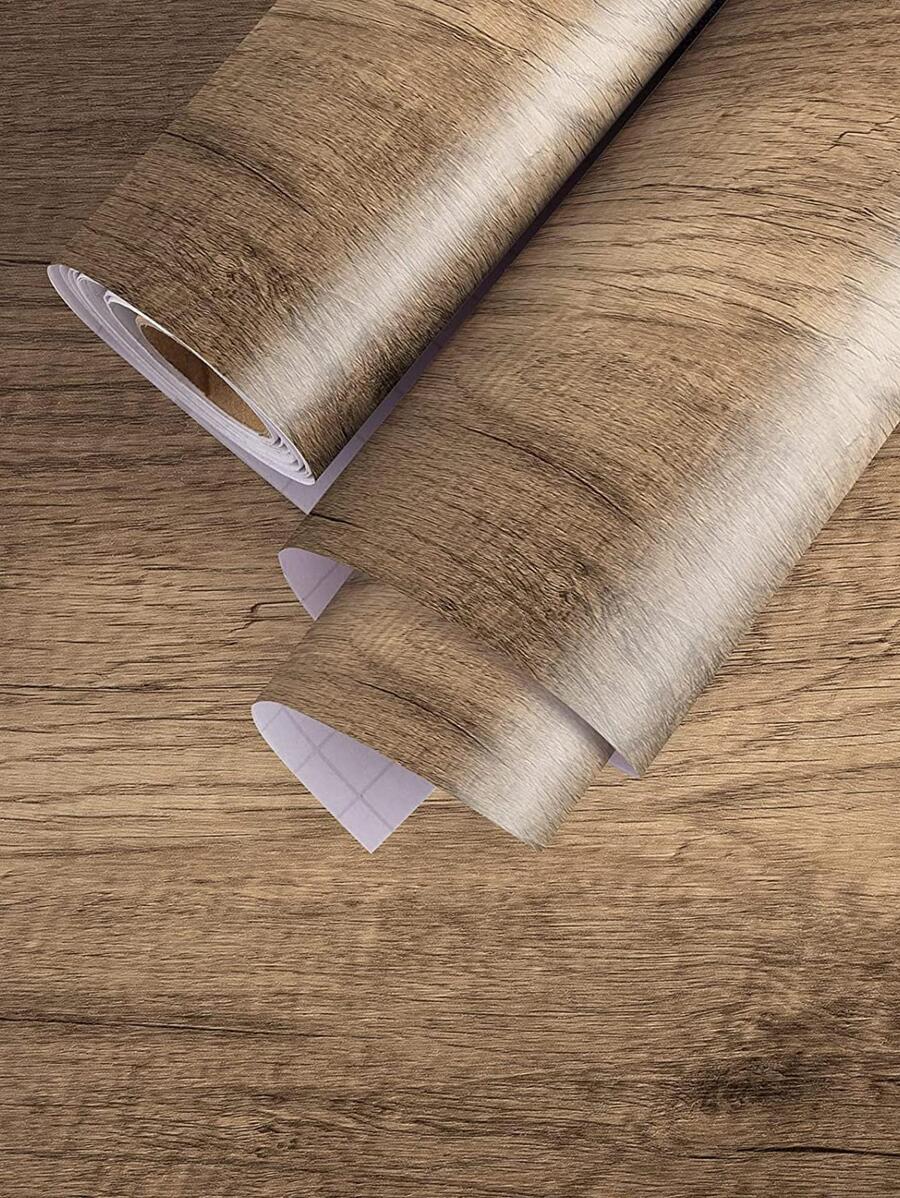 1 tấm giấy dán tường PVC, cuộn keo dán tường họa tiết vân gỗ hiện đại cho gia đình, miếng dán cải tạo, tấm ốp tường, giấy dán tường, giấy dán tường, vật dụng trang trí mùa xuân làm mới ngôi nhà của bạn, miếng dán trang trí Rama - Nhiều màu - Xem 1