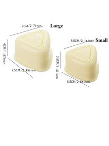 1set PP Sushi Mold, Simple Yellow Triangle Rice Ball Sushi Maker For Kitchen - Yellow - View 5