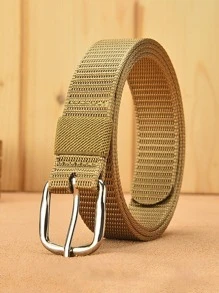 Thắt lưng băng khóa vuông 1 cái - Màu Khaki - Xem 2
