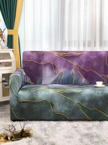 tấm bọc ghế sofa hoa văn bằng đá cẩm thạch, tấm bọc ghế sofa Polyester hiện đại cho gia đình - Nhiều màu - Xem 5