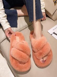 Dép Đi Trong Nhà Mờ Chắc Chắn Cho Nữ, Dép Đi Trong Nhà Thời Trang Trong Phòng Ngủ - trái cam - Xem 3