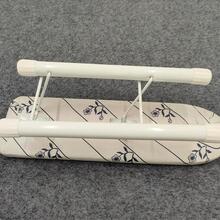 1入組花卉圖案燙衣板現代板蓋適用於家用的 - 灰色 - 查看 8