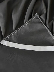 1 Đồng Màu Chăn Ga Giường Váy Tối Giản Chất Liệu Vải Ren Viền Giường Váy Cho Phòng Ngủ - Nhiều màu - Xem 5