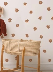 1 PVC Decal Dán Tường Hoạt Hình Dễ Thương In Hoa Dán Tường Cho Trang Trí Tường Nhà - Nhiều màu - Xem 3