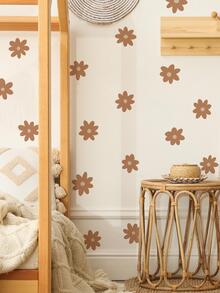 1 PVC Decal Dán Tường Hoạt Hình Dễ Thương In Hoa Dán Tường Cho Trang Trí Tường Nhà - Nhiều màu - Xem 2