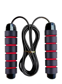 1 Stück Springseil mit griffiger Kugellageraufhängung aus ABS, Fitnesszubehör, Sport, Fitnessstudio, Heimtraining, Springseil