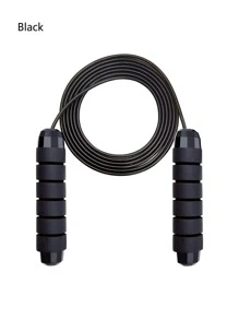 1 Stück Springseil mit griffiger Kugellageraufhängung aus ABS, Fitnesszubehör, Sport, Fitnessstudio, Heimtraining, Springseil