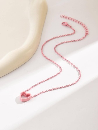 愛心掛飾項鍊