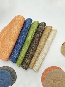 1pc Plant-Based -Friendly  Table Mat Cup Mat With Diameter 30cm/11cm/18cm/38cm - View 5