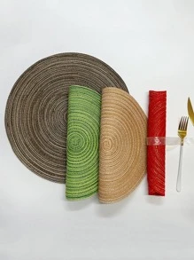 1pc Plant-Based -Friendly  Table Mat Cup Mat With Diameter 30cm/11cm/18cm/38cm - View 3