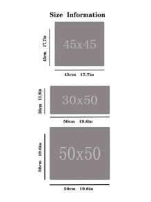 1pc Simple Square Pattern Dark Grey Cushion Pillow, Modern Soft Throw Pillow For Household - Dark Grey - View 7