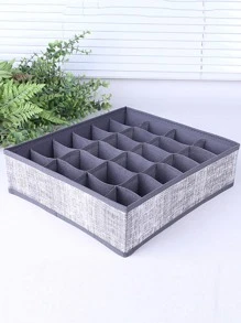 3 Gói 18 Lưới Hộp Bảo Quản Đồ Lót Màu Xám Nhạt Hộp Bảo Quản Tất Tại Nhà - Màu Xám nhạt - Xem 2