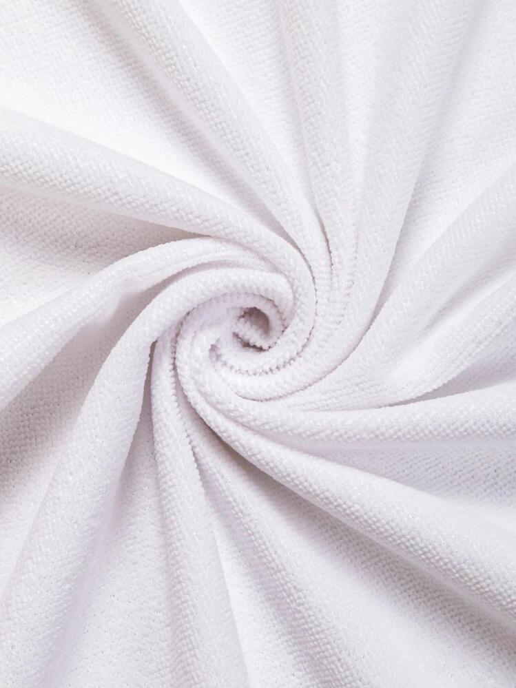 1pc Dog Pattern Beach Towel, Modern Microfiber Absorbent Swimming Towel For Outdoor - Black and White - View 4