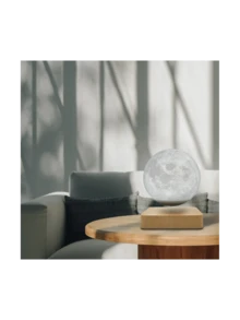 Levitating Moon Lamp, Floating and Spinning in Air Freely with Adjustable Bightness Moon Night Light for Unique Gifts,Room Decor,Office Desk Tech Toys - 彩色 - 查看 5