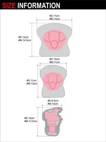 1對黑色pe溜冰護膝+1對護肘墊+1對手掌護衛,適用於溜冰 - 黑色 - 查看 5