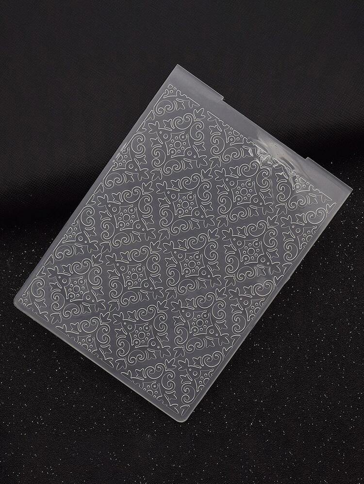 1入組花壓花簡約風便攜壓花夾適用於學校學生 - 白色 - 查看 3