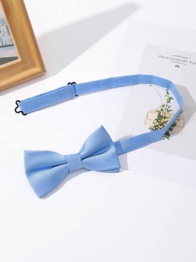 1pc Men Solid Casual Bow Tie For Daily Decoration Valentine Day Valentines Men Necktie