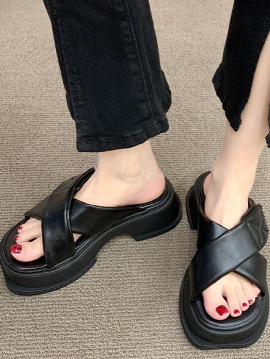 Women Wedges & Flatform - Black - View 1