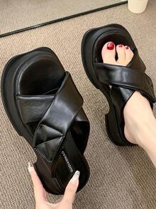 Women Wedges & Flatform - Black - View 3