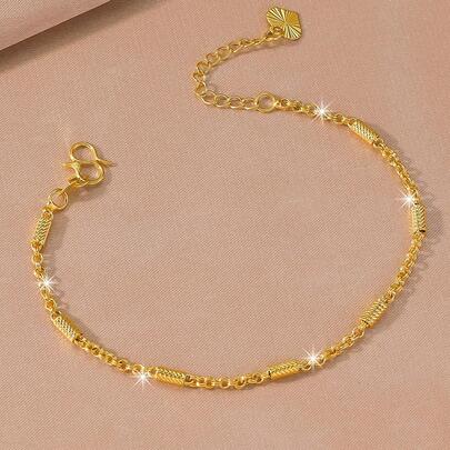 1入組簡約風格精美手鏈合適的適用於女性禮品