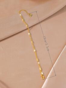 1入組簡約風格精美手鏈合適的適用於女性禮品