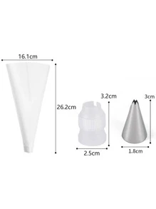 8 cái/bộ PE vòi phun & Túi bánh ngọt Bộ , Hiện đại Mẹo làm mờ & Túi đường ống Bộ Đối với Phòng bếp - Nhiều màu - Xem 3