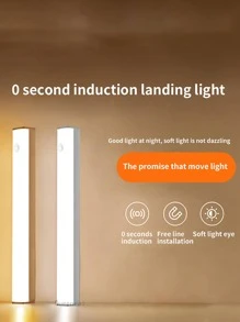 1入組塑膠櫃下現代LED壁櫥燈適用於家庭 - 白色 - 查看 1