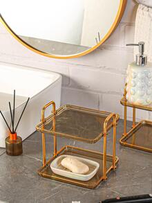 2 Giá Đựng Đồ Phòng Tắm Hai Lớp, Giá Để Đồ Để Bàn Phòng Tắm PS Hiện Đại Cho Gia Đình - Rượu sâm banh - Xem 4