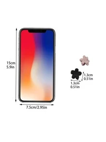 50 cái Mini NỮ Màu sắc tùy ý Hoa Hình dạng Giải trí Móng vuốt tóc Đối với Cuộc sống hàng ngày Dễ thương - Nhiều màu - Xem 4