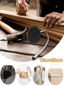 1/2/3 Băng Đo Bằng Nhựa Cầm Tay Thước Mềm Thước Dây Hai Mặt Có Thể Thu Vào Cho Thợ May, May Vá, Cơ Thể, Văn Phòng Và Thủ Công - Màu xanh lam - Xem 10