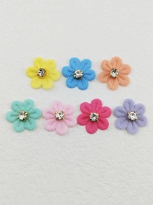 70 chiếc kẹp tóc đính đá nhiều màu sắc, trang trí quần áo, giày dép và phụ kiện DIY - Nhiều màu - Xem 4