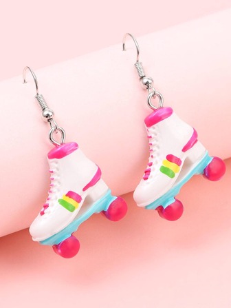 Skate Shoes Drop Earrings