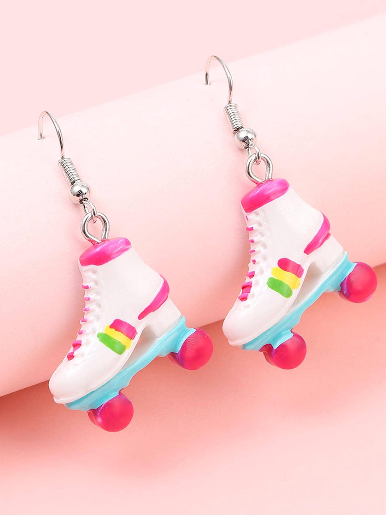 Skate Shoes Drop Earrings - Multicolor - View 1