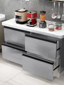 1 件普通防油厨房贴纸，深灰色 PVC 厨房防水贴纸，贴纸，墙贴花，家居装饰乙烯基贴纸，春季装饰品让您的家焕然一新，拉玛装饰贴纸礼物生日毕业厨房装饰