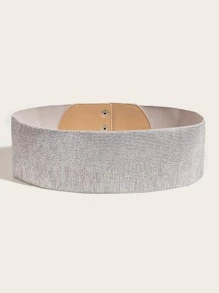 1 Phụ Nữ Lấp Lánh Đính Trang Trí Thắt Lưng Thời Trang Cho Trang Trí Đầm - Bạc - Xem 3