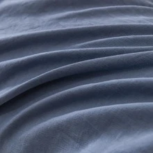 1pc Double Pillowcase, Couple's Pillowcase, Comfortable Breathable Minimalist Fresh Style, Suitable For Single Or Double Bed - Blue - View 5