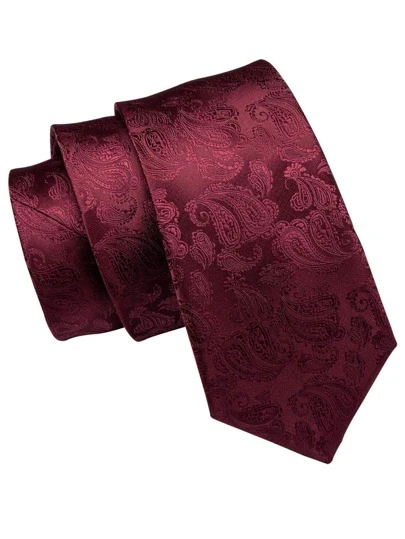 1 st Herr Paisley Jacquard Modern Slips För Kläddekoration Arbete Herrslips